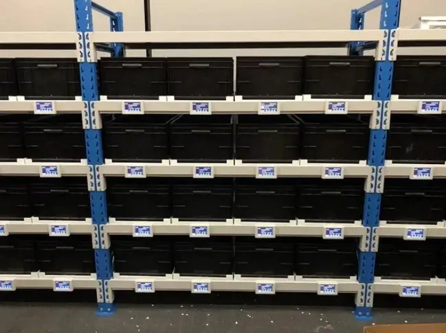 The electronic shelf tags  in the traditional warehousing