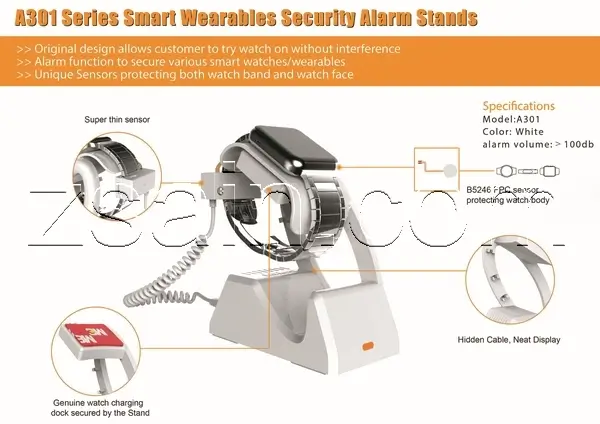 ZXA301 Smart Watch Security Display - Watch Security Anti-theft Display - 1